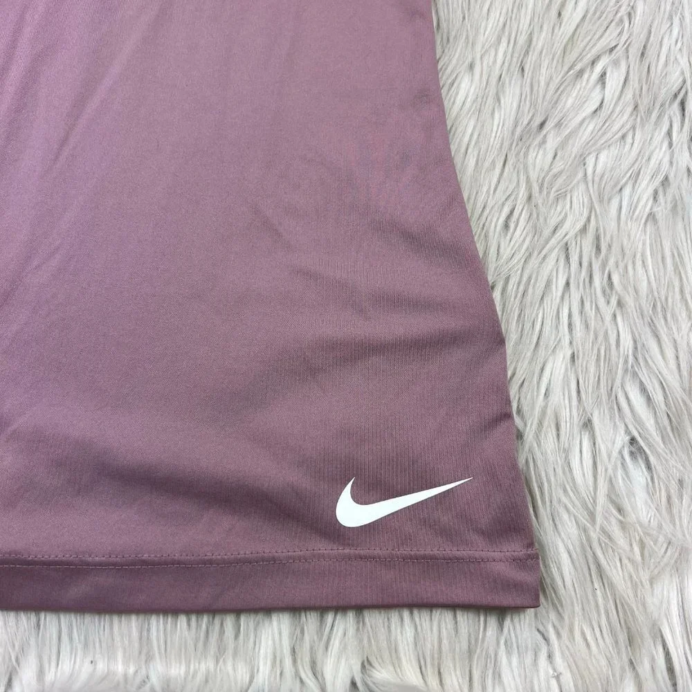 Nike Women's Muted Pink‎ Training Tank With Mesh Panel
